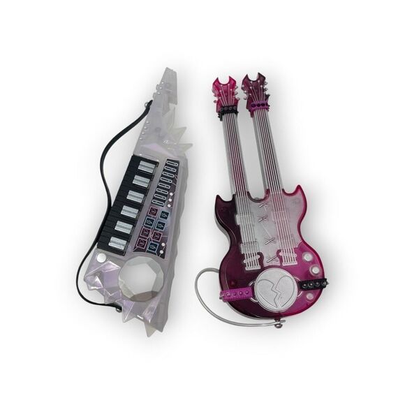 MGA Other - LOL Surprise OMG Electric Guitar Toys Lot Of 2 Purple MGA 2020 Keytaur